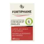 FORTIPHANE Cheveux Fragiles Ongles Cassants 60 Gélules Complément Alimentaire Beauté Renforcement Capillaire