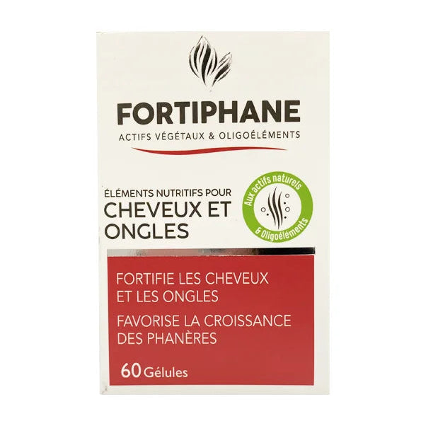 fortiphane-CO-1-nova-para-pharmacie-maroc-prix-livraison-1 FORTIPHANE Cheveux Fragiles Ongles Cassants 60 Gélules Complément Alimentaire Beauté Renforcement Capillaire – Image 1