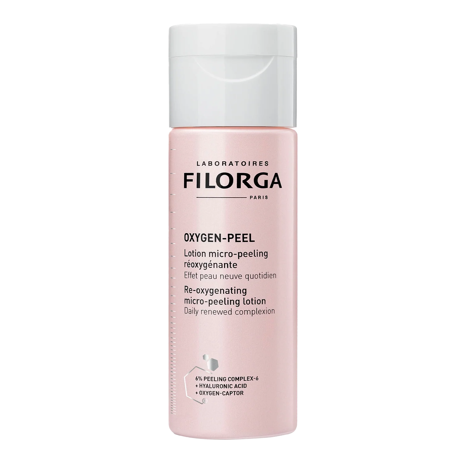fr-3540550008059-oxygen-peel-pdp-1-sans-fond-nova-para-pharmacie-maroc-prix-livraison FILORGA Oxygen-Peel 150ml Lotion Micro-Peeling Réoxygénante Exfoliante Éclat – Image 1