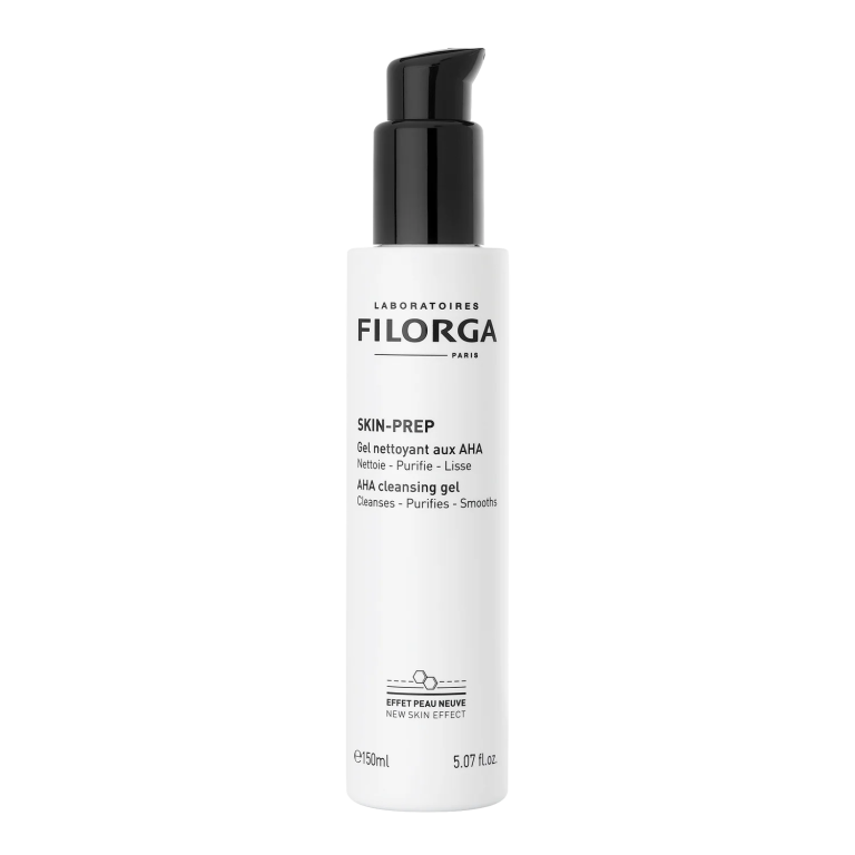FILORGA Skin-Prep Gel Nettoyant AHA 150ml - Gel Nettoyant Exfoliant Acides de Fruits