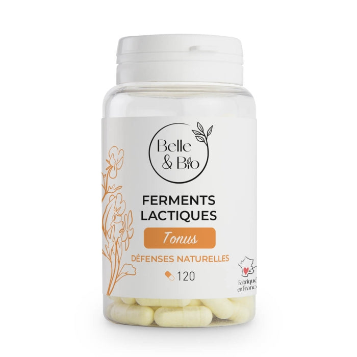 frmnts_ferments-lactiques_pf00000366_p1_1_1__1-nova-para-pharmacie-maroc-prix-livraison-1 BELLE & BIO Ferments Lactiques 120 Gélules Probiotiques Flore Intestinale Digestion Confort Digestif – Image 1