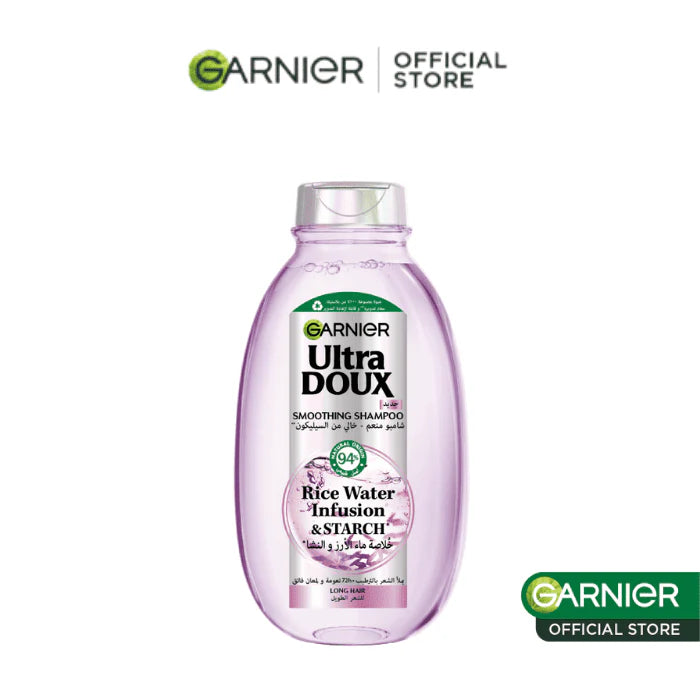 g1-nova-para-prix-maroc-livraison_9297c889-b273-4c13-80e6-4e3dae4f2ed2-1 GARNIER Ultra Doux Shampoing Rice Water Eau de Riz Cheveux Fins Dévitalisés Volume Naturel Brillance Nettoyage Doux – Image 1