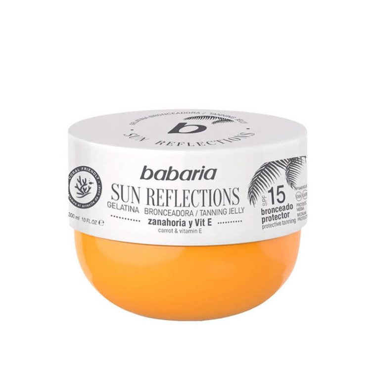 BABARIA Gelée Bronzante à la Carottine Reflet Soleil SPF 15 300ml Gelée Bronzage Activateur - photo 2
