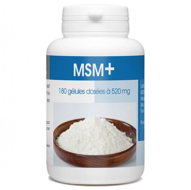gelule-de-methylsulfonylmethane-msm-180-gelules-1 Gph Diffusion MSM+ 520 mg 180 Gélules – Image 1