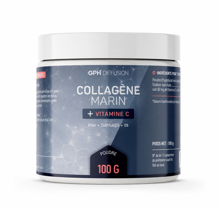 GPH Collagène Marin + Vitamine C - poudre 100 gr - photo 3