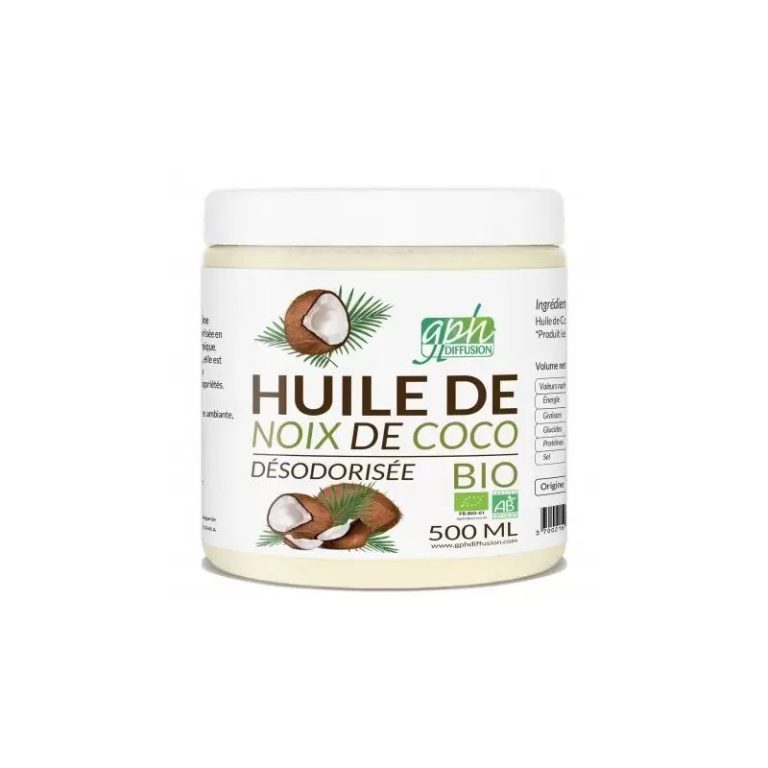 GPH DIFFUSION Huile De Noix De Coco Bio 500 Ml - photo 3