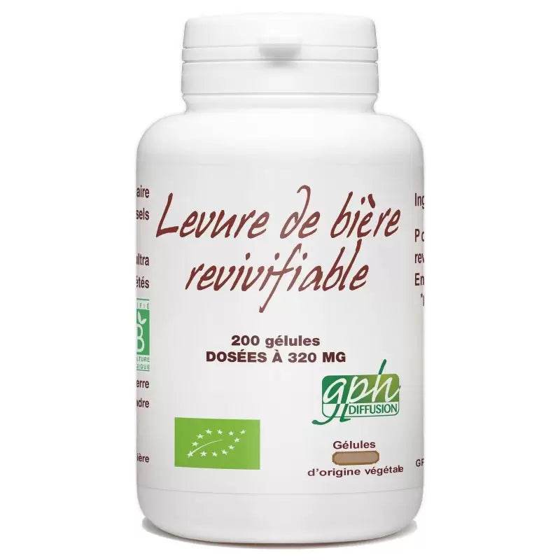 gph-diffusion-levure-de-biere-revivifiable-320-mg-boite-200-gelules-1 Gph Diffusion Levure de Bière Revivifiable – Image 1