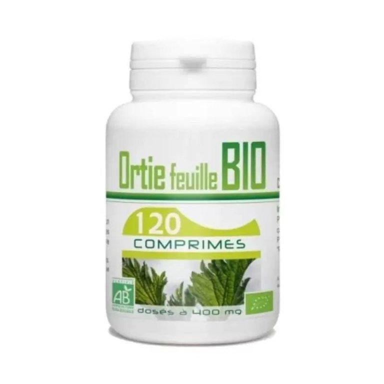 GPH Diffusion Ortie Feuille Bio 400 mg 120 Comprimés - photo 2