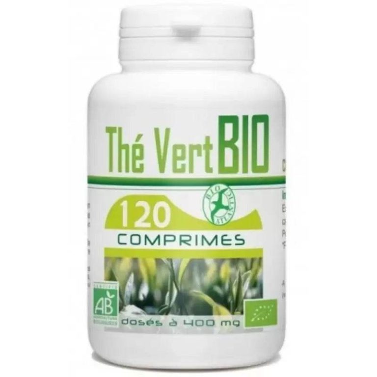 GPH DIFFUSION Thé Vert BIO 400 Mg | 120 Comprimés - photo 2