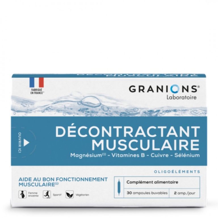 Granions Décontractant Musculaire 30 Ampoules - photo 3