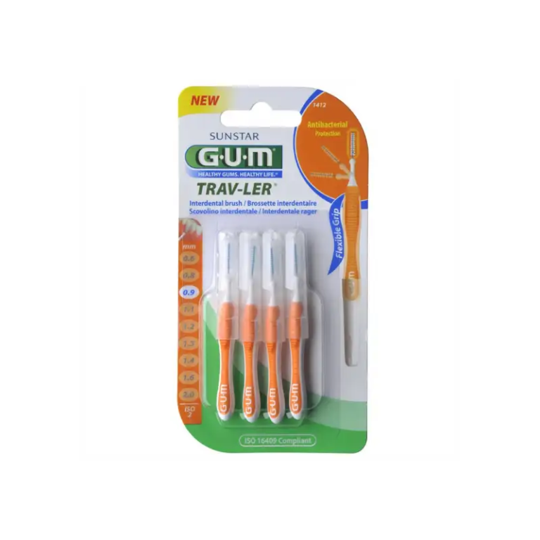 Gum Trav-Ler Brossette Proxapross 0.9mm Ref 1412 - photo 3