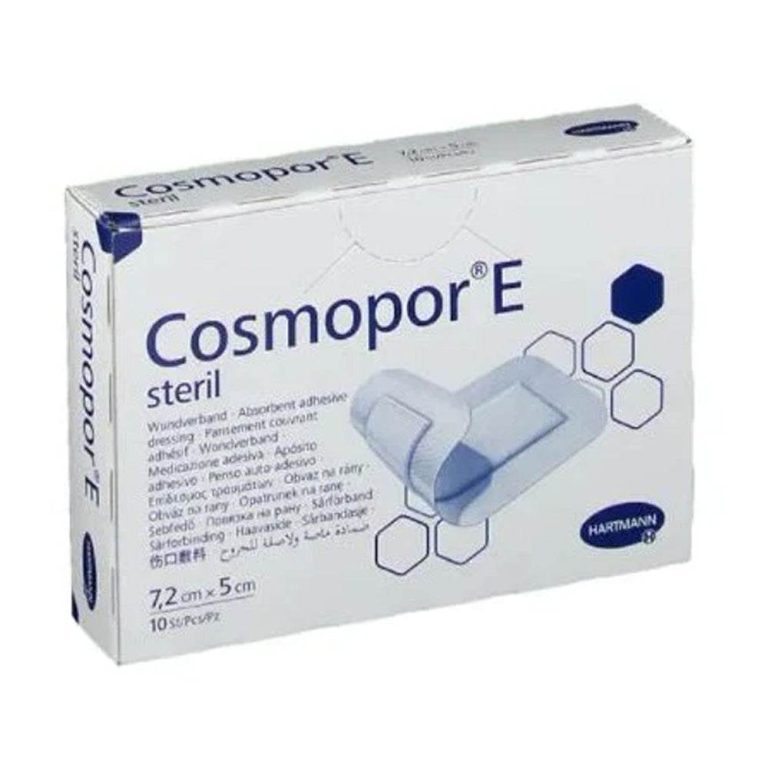 hartmann Cosmopor Steril Pansement Adhesive 7.2cmx5cm 10 Pièces