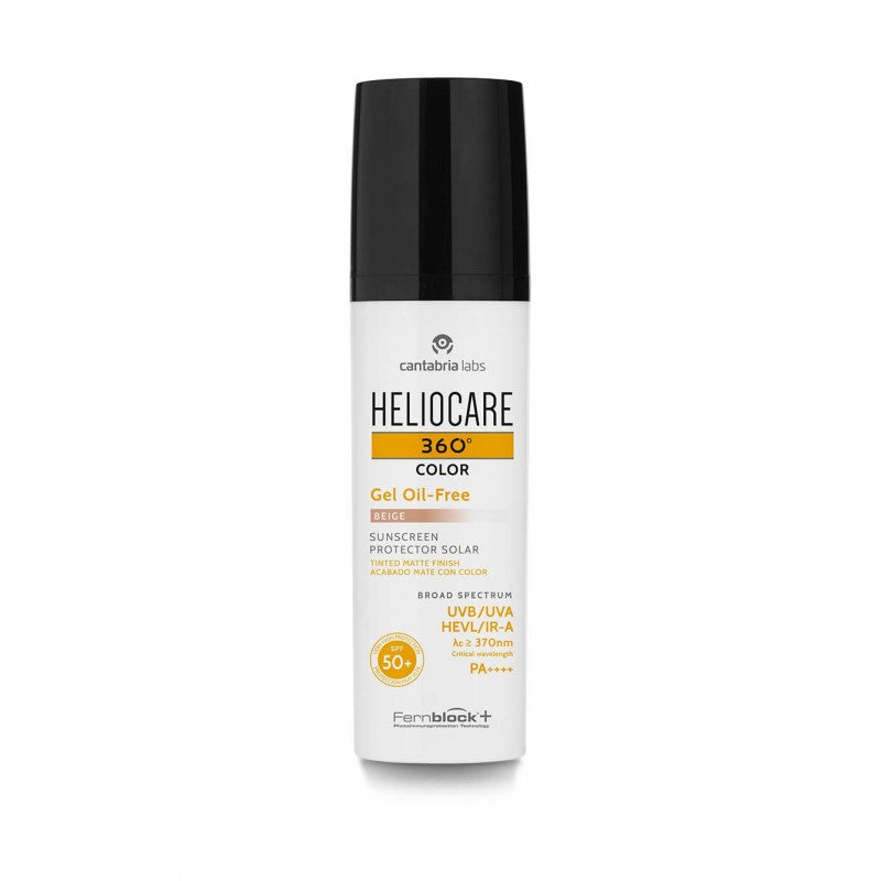 heliocare-360-color-gel-oil-free-beige-spf50-50ml-1 Heliocare 360 Color Gel Oil-Free Beige SPF50 50ml – Image 1