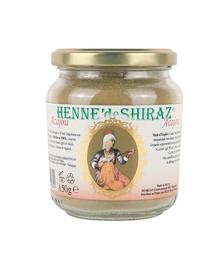 henne-de-shiraz-acajou-150g-certifie-icea-nova-para-pharmacie-maroc-prix-livraison-2 HENNÉ DE SHIRAZ Acajou 150g Poudre Colorante Naturelle Cheveux Acajou Reflets Rouges Cuivrés – Image 1