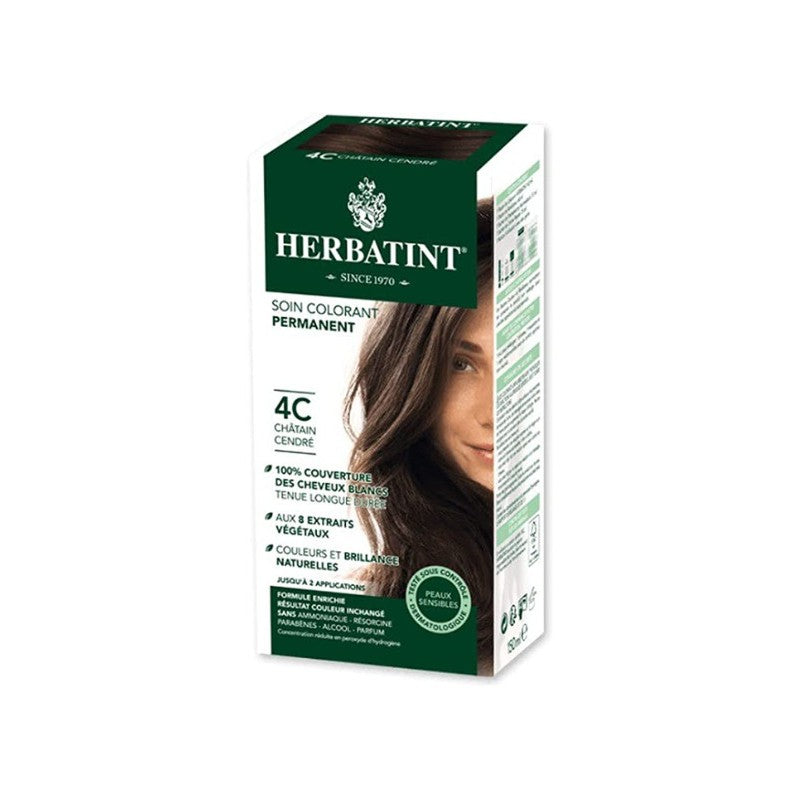 herbatint-4c-chatain-cendre-150ml-1 Herbatint 4C Chatain Cendre 150ml – Image 1