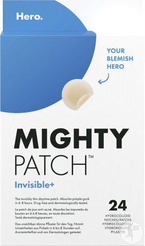 hero-mighty-patch-invisible-plus-patchs-hydrocolloidaux-pour-l-acne-24-pieces.v2-nova-para-pharmacie-maroc-prix-livraison-1 HERO Mighty Patch Invisible+ 24 Pièces Patchs Anti-Acné Ultra-Fins Transparents Jour – Image 1