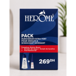 HEROME Coffret Dissolvant Soignant + Durcisseur Extra Fort Soin Ongles Complet Résultats 2 Semaines