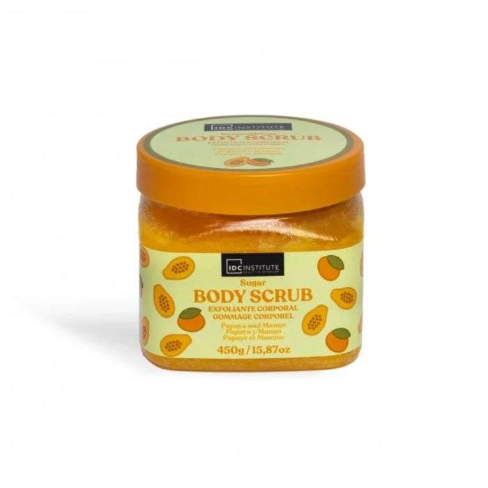 idc-institute-beauty-et-skincare-idc-institute-gommage-corporel-papaye-et-mangue-470-g-gommages-et-exfoliants-nova-para-pharmacie-maroc-prix-livraison-2 IDC INSTITUTE Gommage Corporel Papaye et Mangue 470g Exfoliant Corps Hydratant Fruité – Image 1