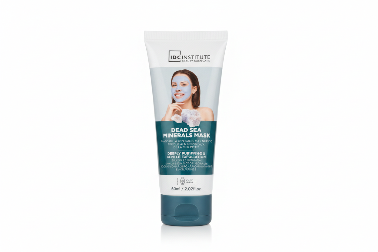 idc-institute-dead-sea-minerals-mask-60ml-product-only-1 IDC INSTITUTE Dead Sea Minerals Mask Masque Visage Minéraux Mer Morte Purifiant Détoxifiant – Image 1