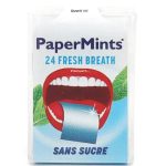 Papermints Feuilles Fraiche Sans Sucres X24 Unités