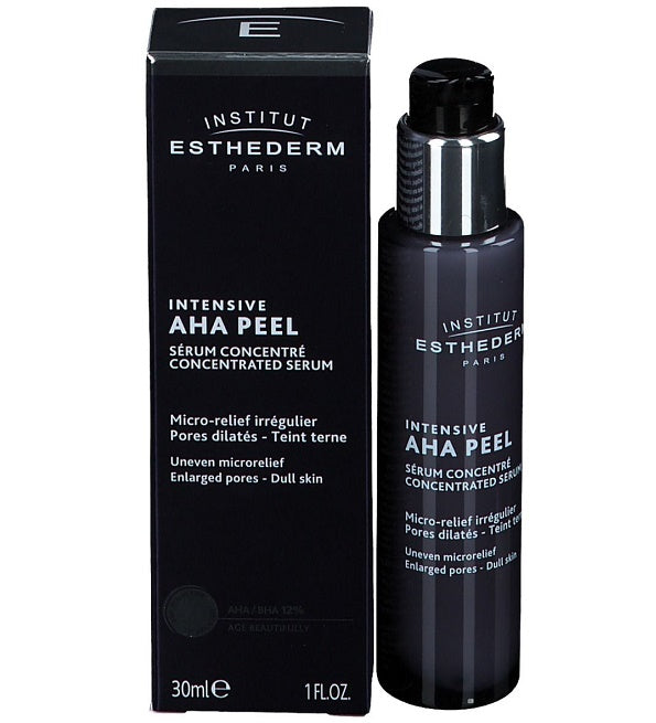 institut-esthederm-intensive-aha-peel-serum-concentre-concentre-BE03507274-p16-1-nova-para-pharmacie-maroc-prix-livraison ESTHEDERM Intensive AHA Peel Sérum Doux 30ml Exfoliant Lissant Anti-Rides Éclat Grain Peau Affiné – Image 1