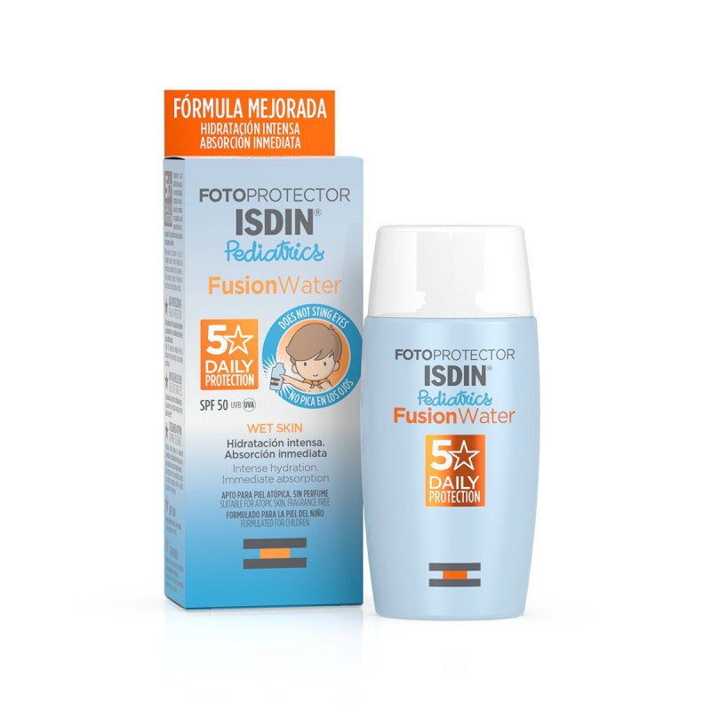 isdin-foto-pediatrics-fusion-water-spf-50-50-ml Isdin Foto Pediatrics Fusion Water SPF 50+ 50 ml – Image 1