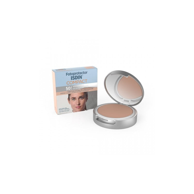 isdin-fotoprotecteur-compact-arena-sable-50-2 Isdin Fotoprotecteur Compact Arena (Sable) 50+ – Image 1
