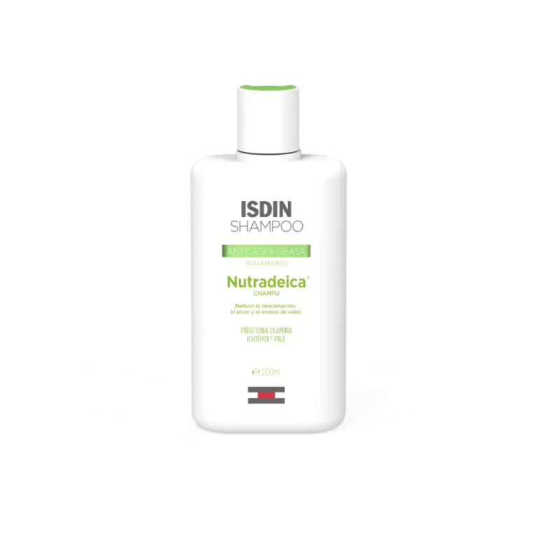 Isdin Nutradeica Shampooing anti-Pelliculaire Cheveux Gras 200 ml - photo 3
