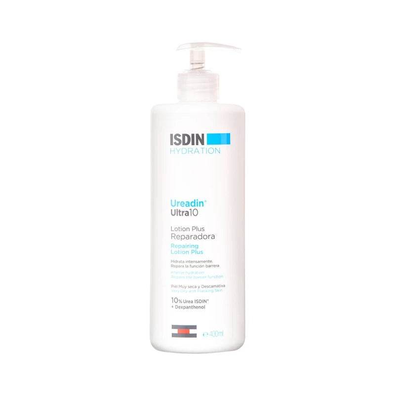 isdin-ureadin-ultra-10-lotion-plus-200-ml-Nova-para-prix-Maroc-1 ISDIN Ureadin Ultra 10 Lotion Plus Réparatrice 400ml Urée 10% Peaux Très Sèches Hydratation 48h – Image 1