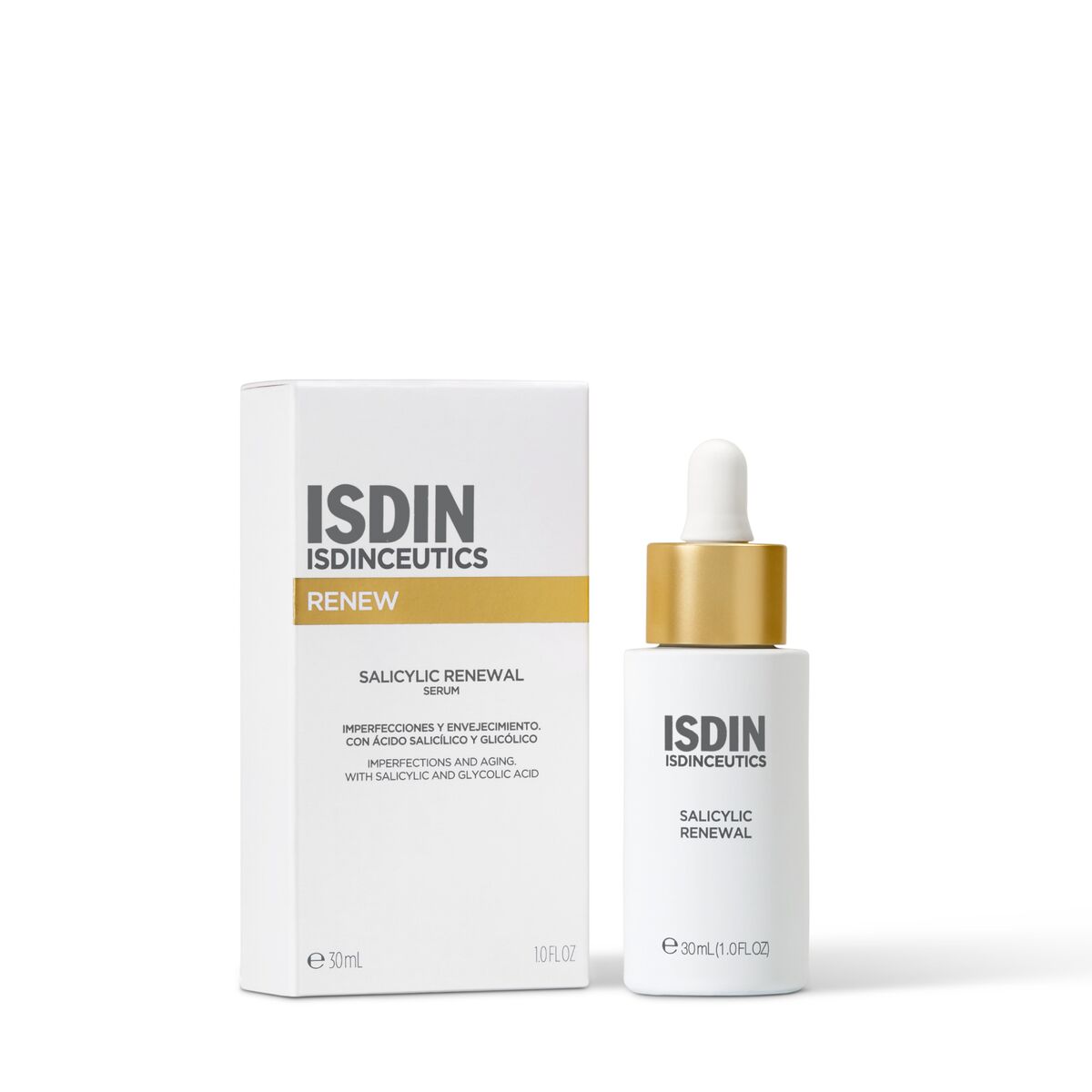 isdinceuticssalicylicrenewal30ml_main_image_0-nova-para-pharmacie-maroc-prix-livraison-2 ISDIN Isdinceutics Salicylic Renewal 30ml Sérum Acide Salicylique Exfoliant Anti-Imperfections Pores – Image 1