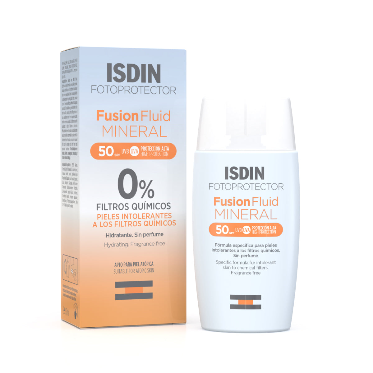isdinecran-2 ISDIN FOTOPROTECTOR FUSION FLUID SPF 50+ – Image 1