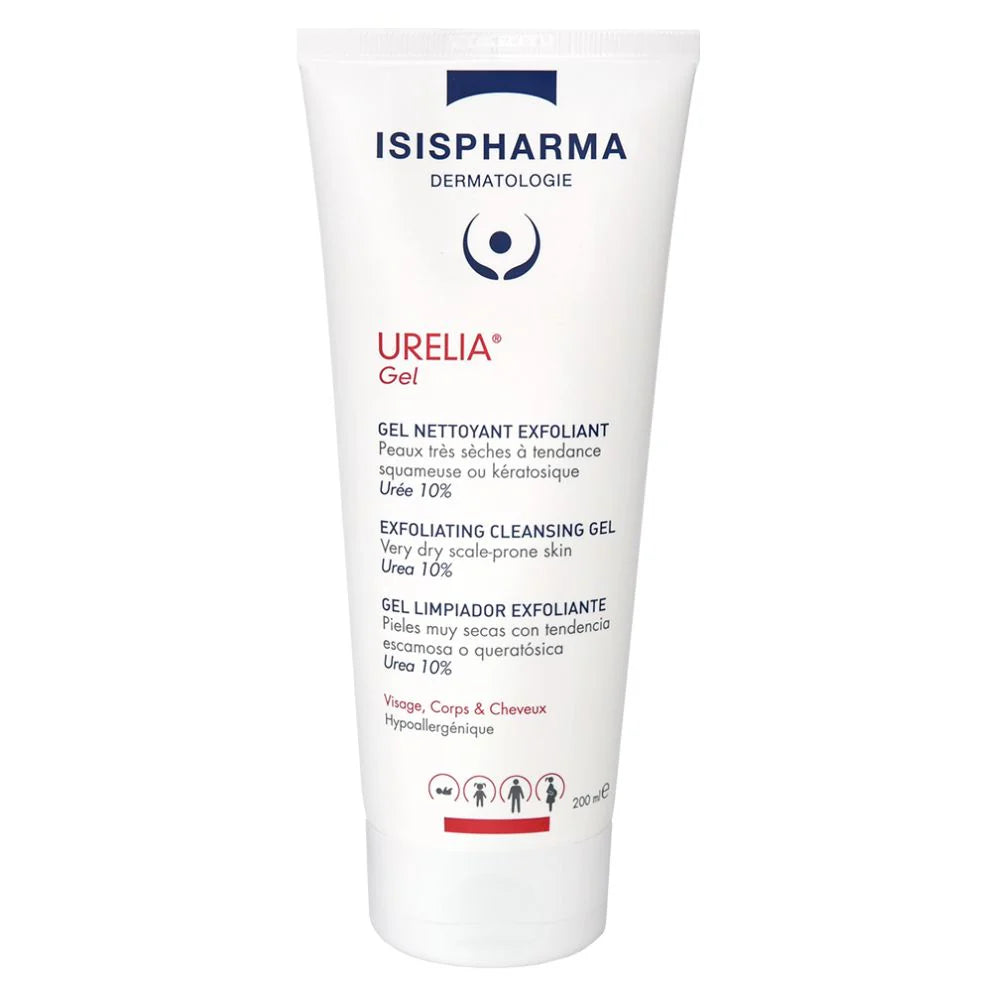 isispharma-urelia ISISPHARMA URELIA GEL NETTOYANT EXFOLIANT - 200ML – Image 1