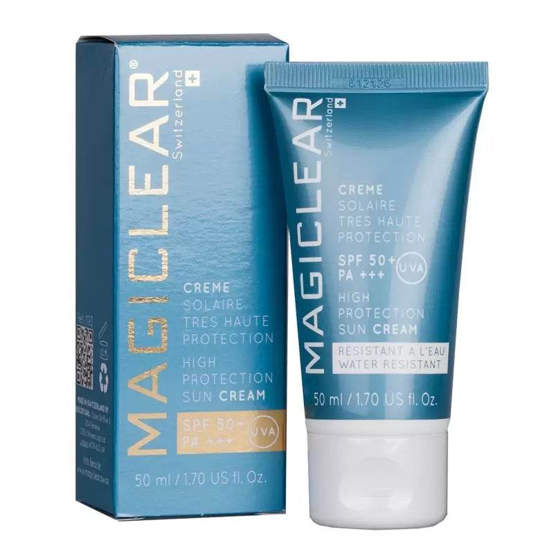magiclear-creme-solaire-anti-age-invisible-spf50-50ml Magiclear Crème Solaire SPF 50+ PA+++ – Image 1