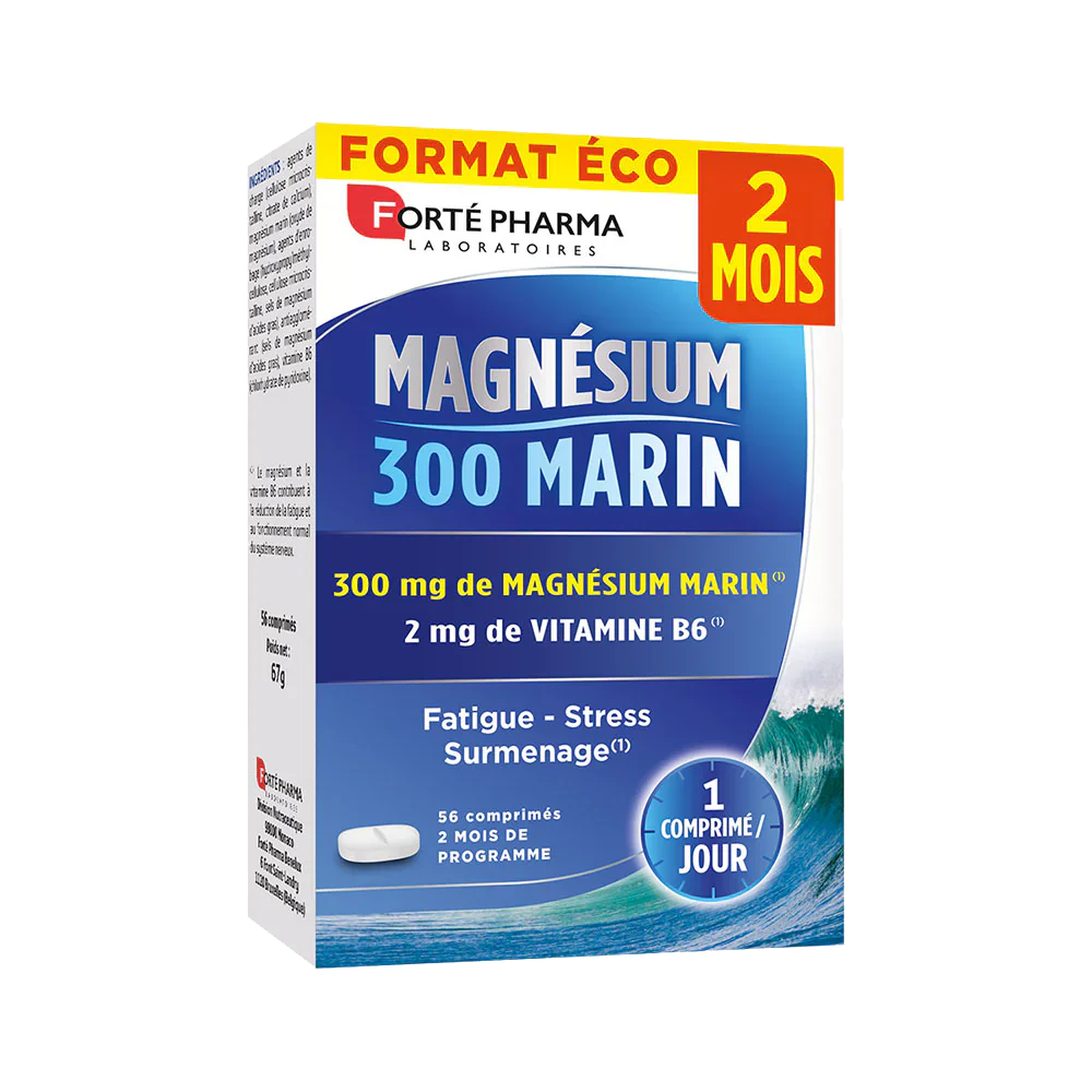 magnesium-300-marin-fatigue-fortepharma_2048x2048_7e4fe50b-6942-4af0-a0a7-5574c71c652a Forte pharma Magne Marin 300 28 Comprimés – Image 1