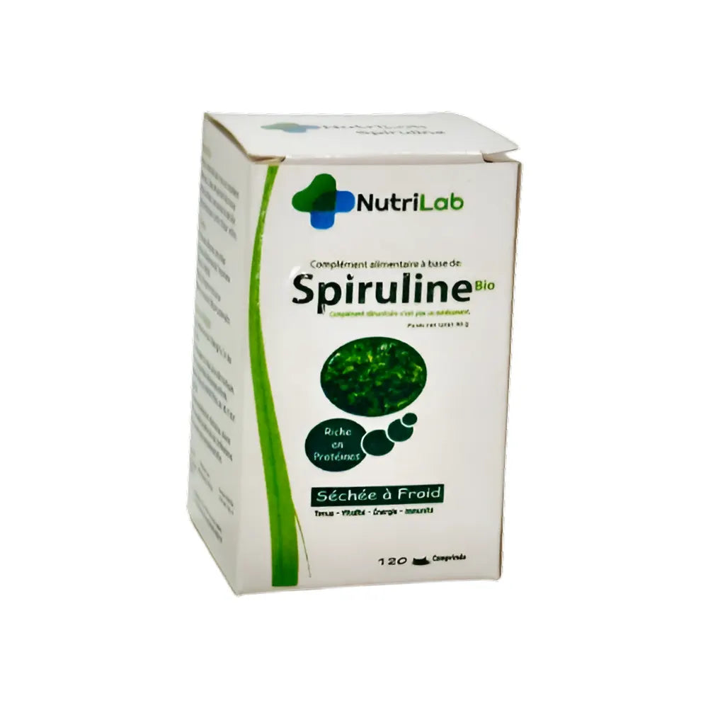 mail7-nova-para-pharmacie-maroc-prix-livraison NutriLab Spiruline Bio 120 Comprimés – Image 1