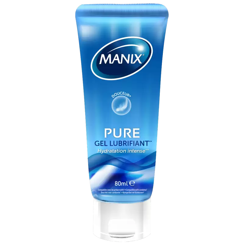 manix-pure-gel-lubrifiant-intime-80-ml Manix Pure Gel Lubrifiant Intime 80 ml – Image 1