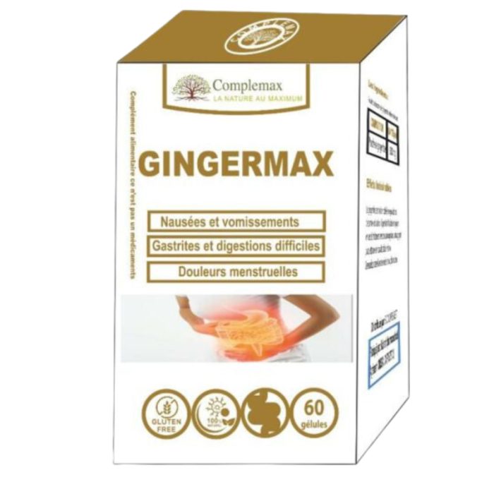 max Complemax Gingermax 90 Gélules – Image 1