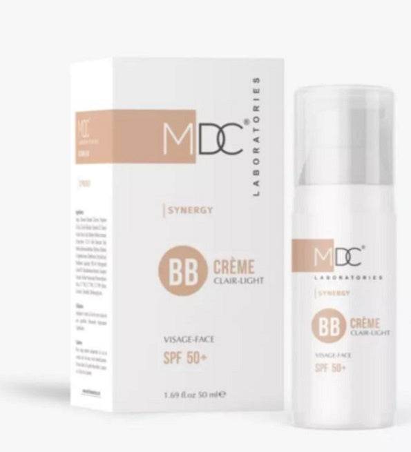mdc-synery-bb-creme-clair-spf-50-50-ml-Nova-para-prix-Maroc MDC Synergy BB Creme Claire Spf50+ 50m – Image 1