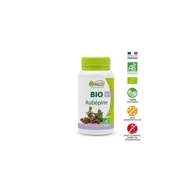 mgd-bio-aubepine-boite-90-gelules MGD Bio Aubépine Boite 90 Gélules – Image 1