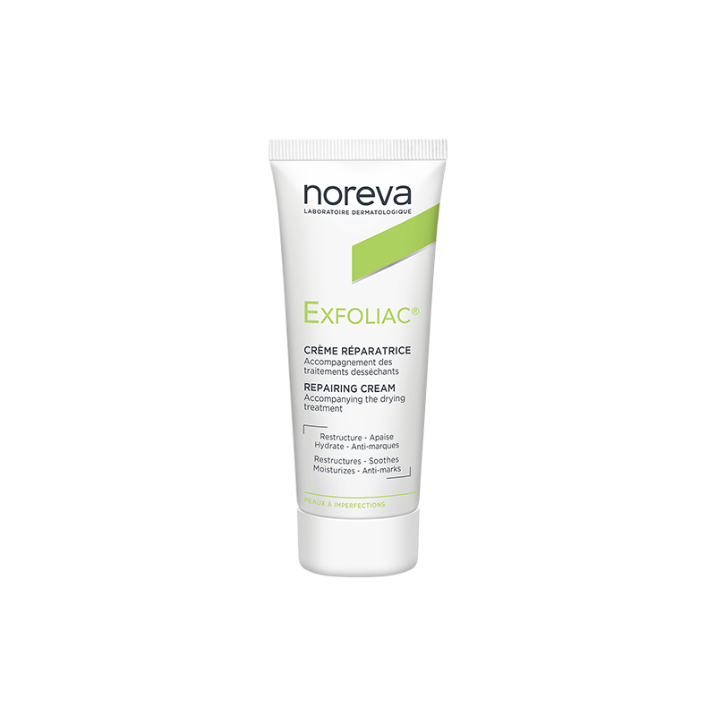 noreva-exfoliac-creme-reparatrice-40-ml Noreva Exfoliac Crème Réparatrice 40 ml – Image 1