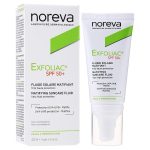 Noreva Exfoliac Fluide Solaire Matifiant SPF 50+ (40ml)