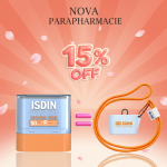 ISDIN Fotoprotector Invisible Stick SPF50 10g Zones Sensibles Invisible Résistant Eau + Coque