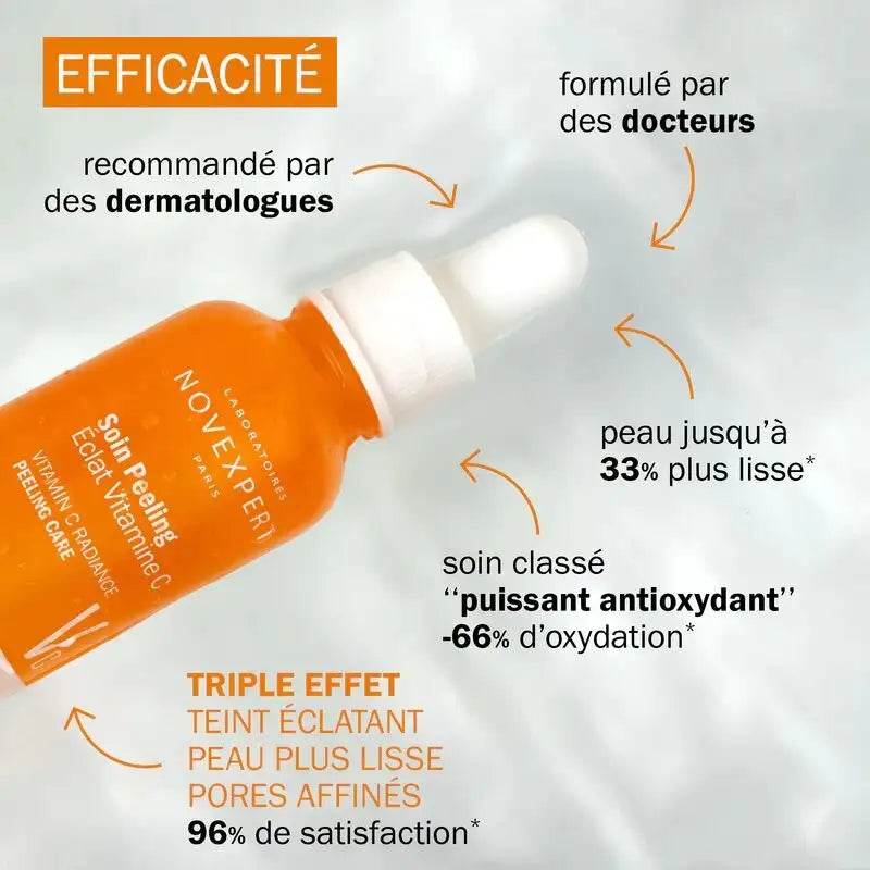 novexpert-soin-peeling-eclat-vitamine-c-30ml-Global-para-prix-Maroc NOVEXPERT Soin Peeling Eclat Vitamine C | 30ml – Image 1