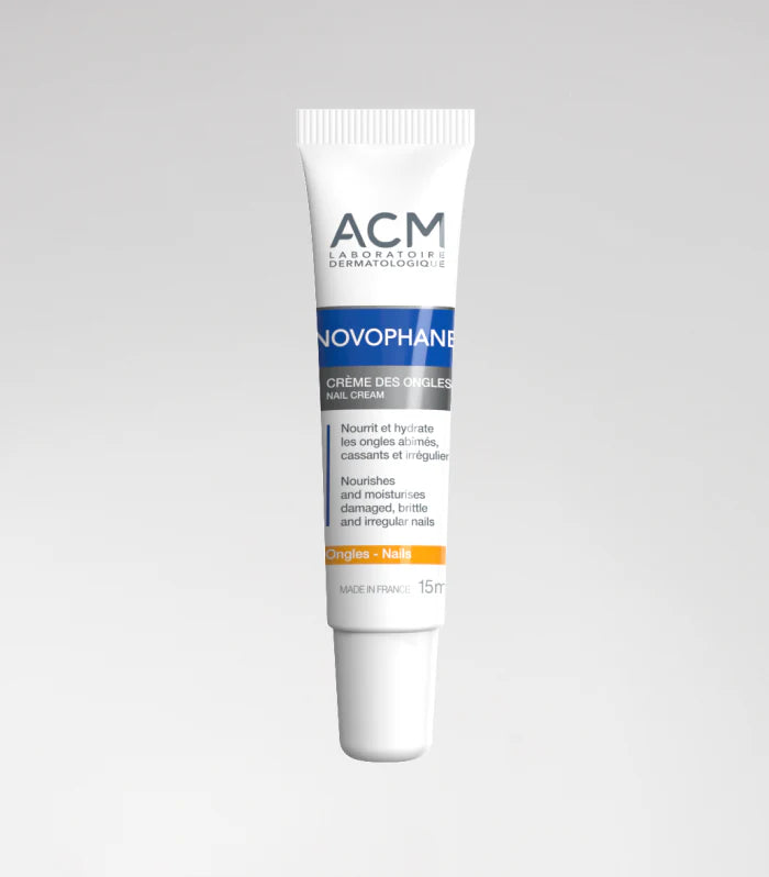 novophane-creme-des-ongles-nova-para-pharmacie-maroc-prix-livraison ACM Novophane Crème des Ongles 15ml - Soin Réparateur Ongles Cassants – Image 1