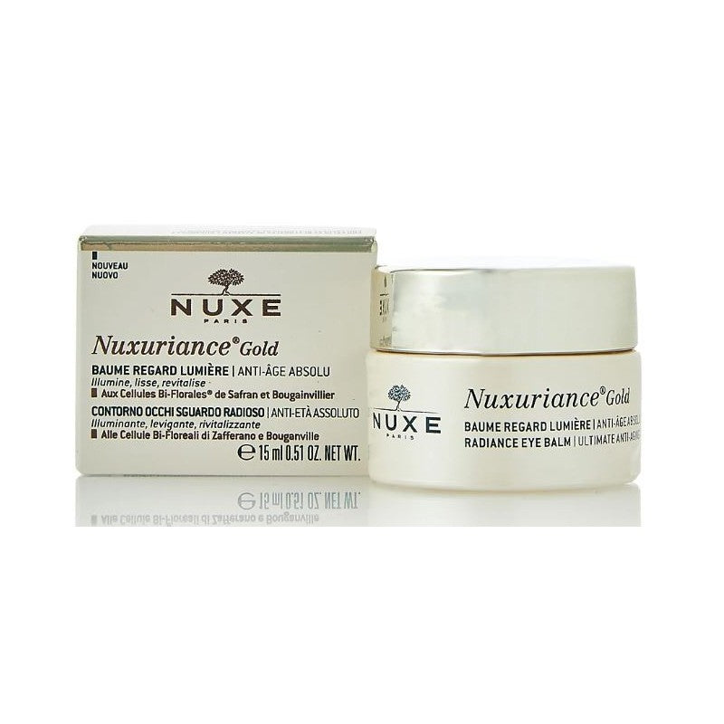 nuxe-nuxuriance-gold-baume-regard-lumiere-15-ml Nuxe Nuxuriance Gold Baume Regard Lumière 15 ml – Image 1