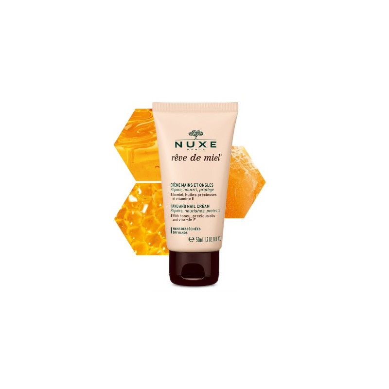 nuxe-reve-de-miel-creme-mains-et-ongles-50-ml Nuxe Rêve de Miel® Crème Mains et Ongles 50 ml – Image 1