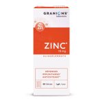GRANIONS Zinc 15mg 60 Gélules - Zinc Immunité Peau Cheveux Ongles Antioxydant