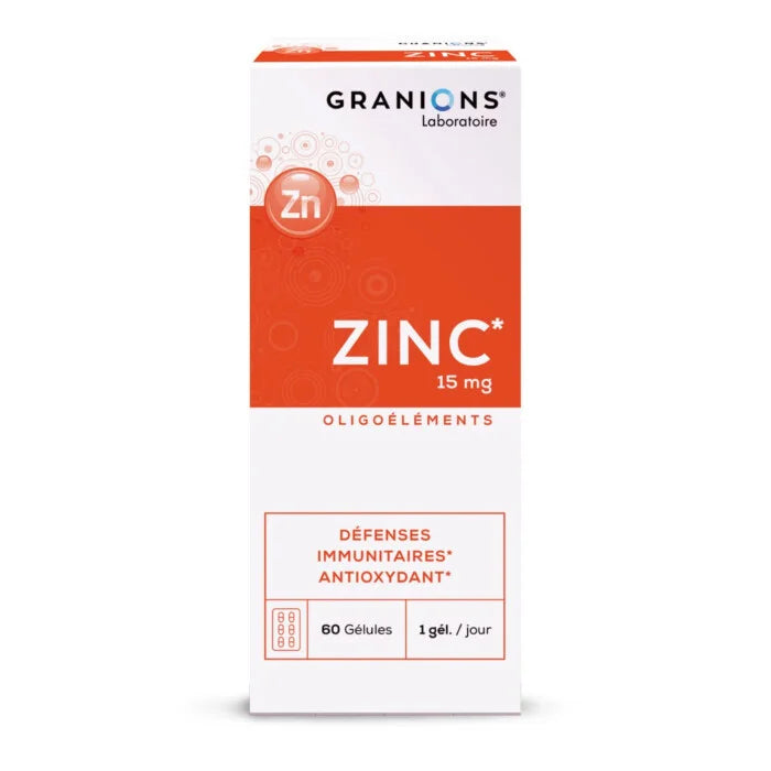 pack-zinc-face-1500px-nova-para-pharmacie-maroc-prix-livraison-2 GRANIONS Zinc 15mg 60 Gélules - Zinc Immunité Peau Cheveux Ongles Antioxydant – Image 1
