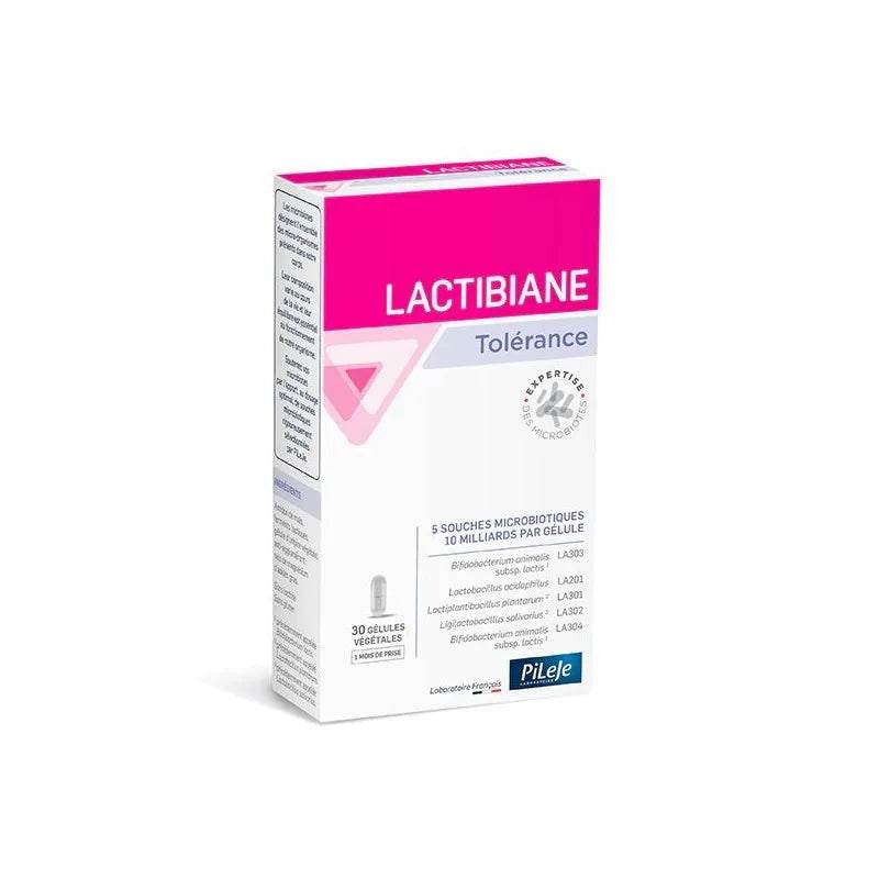 pileje-lactibiane-tolerance-30-gelules PILEJE Lactibiane Tolérance 30 Gélules – Image 1