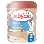 BABYBIO Lait 2ème âge Primea 2 Bio 800g Lait Infantile Croissance Dès 6 Mois Formule Biologique